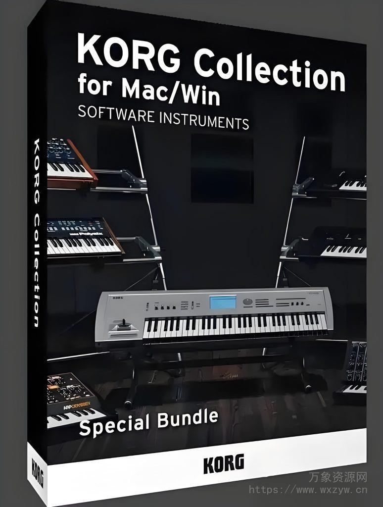 [复古合成器]KORG Collection 5 v1.0.2 U2B [MacOSX]（2.1Gb）