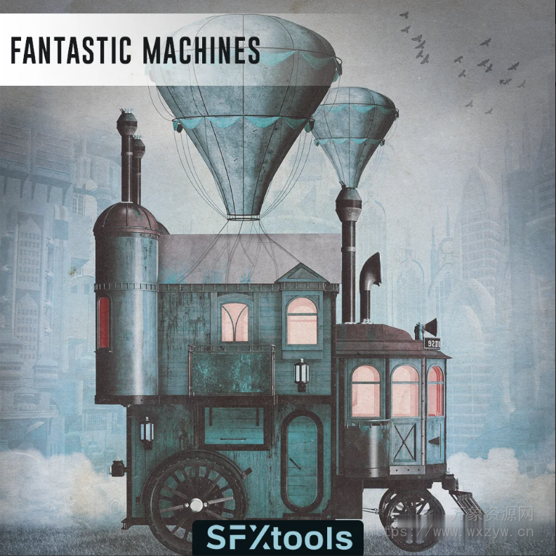 [机械机器音效FX素材]SFXTools Fantastic Machines [多格式]（830.74Mb）