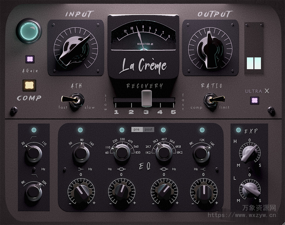 [混音总线母带处理插件]Tone Empire La Crème Mix Bus Processor v1.0.0 U2B MORiA [MacOSX]（48Mb）