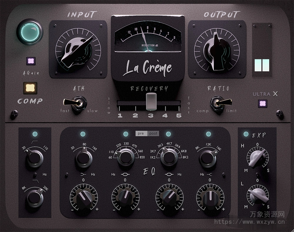 [混音总线母带处理插件]Tone Empire La Crème Mix Bus Processor v1.0.0 U2B MORiA [MacOSX]（48Mb）