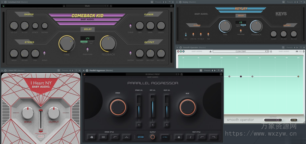 [效果器合成器合集]Baby Audio Bundle 2024-07 [WiN]（595Mb）