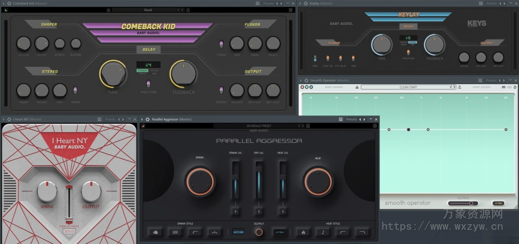 [效果器合成器合集]Baby Audio Bundle 2024-07 [WiN]（595Mb）
