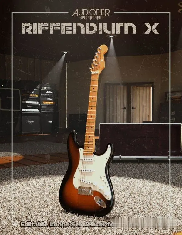 [吉他独奏音源]Audiofier Riffendium X [KONTAKT]（11.8 GB）
