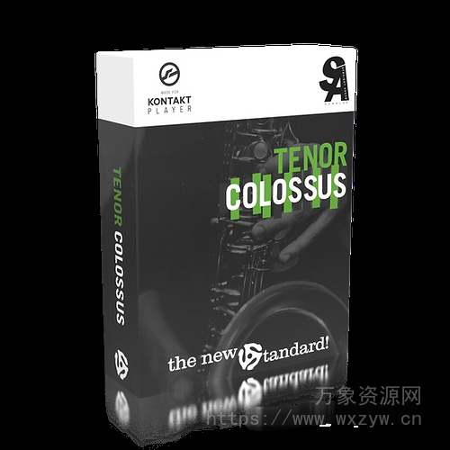 [中音萨克斯音源]Straight Ahead Samples Tenor Colossus v1.1 [KONTAKT]（5,61GB）