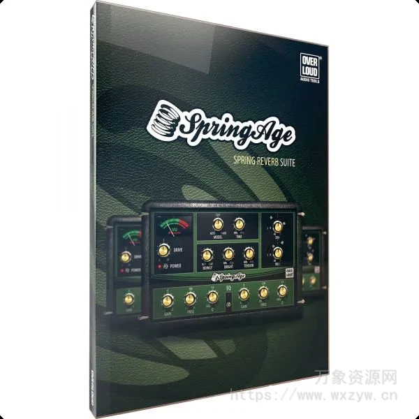 [模拟弹簧混响插件]Overloud SpringAge v1.5.4 [MacOSX]（18.2Mb）