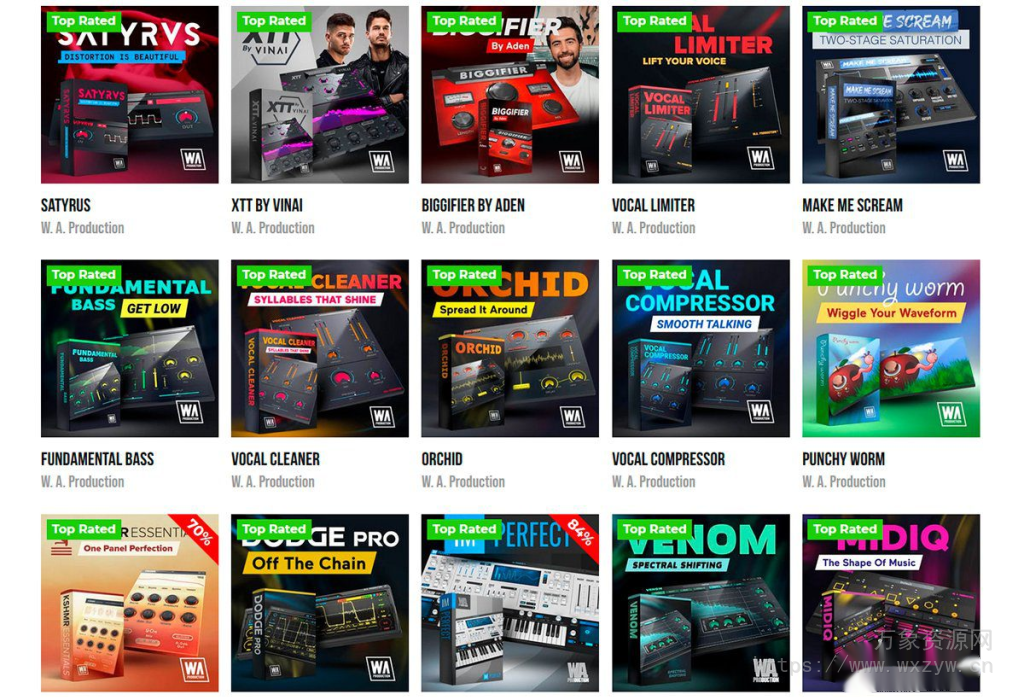 [音乐制作工具包]WA Production Bundle 2023-12 [WiN]（699.4Mb）