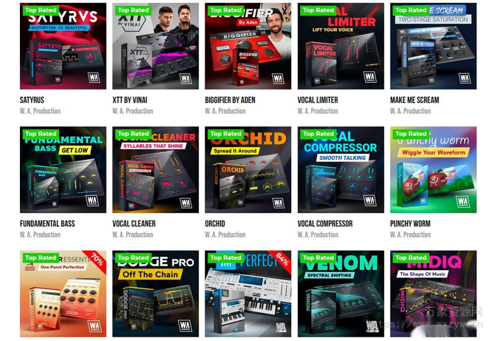 [音乐制作工具包]WA Production Bundle 2023-12 [WiN]（699.4Mb）