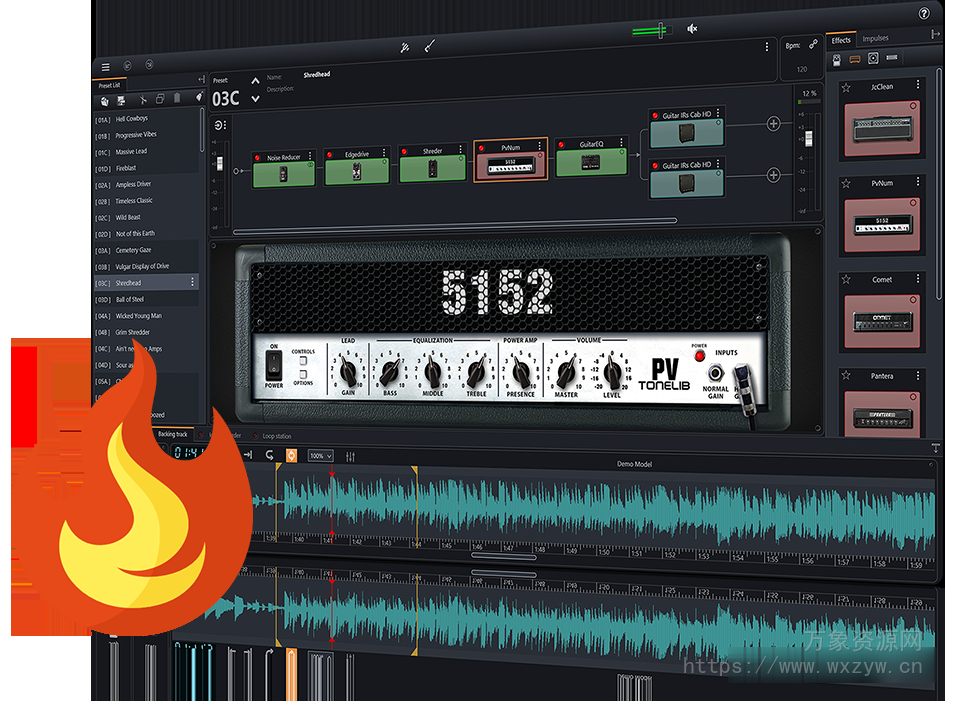 [金属吉他放大器套件]ToneLib Metal v1.2.6 [WiN, MacOSX]（566Mb）