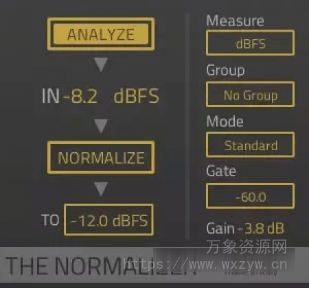 [自动混音增益插件]HoRNet TheNormalizer v1.3.3 [WiN, MacOSX]（25.64MB）