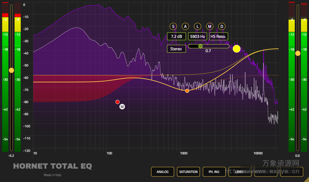 [EQ均衡器]HoRNet Total EQ v1.3.3 [WiN, MacOSX]（9.8MB）