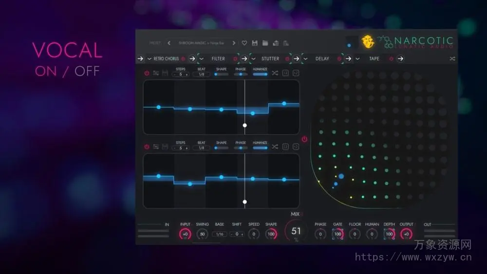 [多效果器插件]lunatic Audio Narcotic v1.0.2096 CE [WiN]（15Mb）