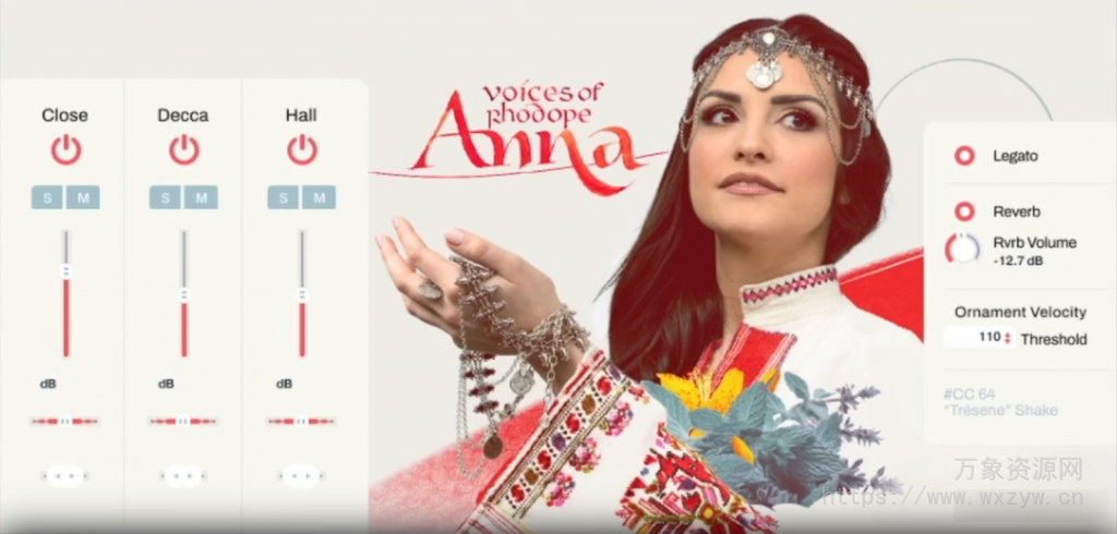 [保加利亚民族人声音源]Strezov Sampling Voices of Rhodope – Anna (Player Edition) [KONTAKT]（7.25Gb）