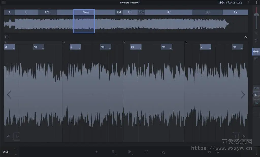 [歌曲扒带学习解析工具]zplane deCoda v1.3[WiN, MacOSX]（40.3Mb）