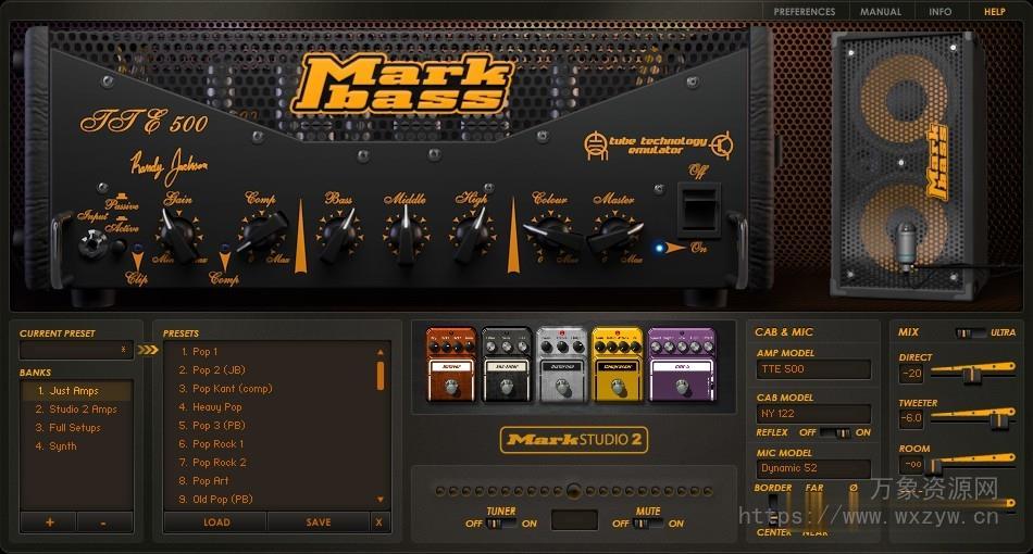 [吉他贝斯放大器]Overloud Mark Studio 2 v2.0.21 [WiN]（38.3Mb）