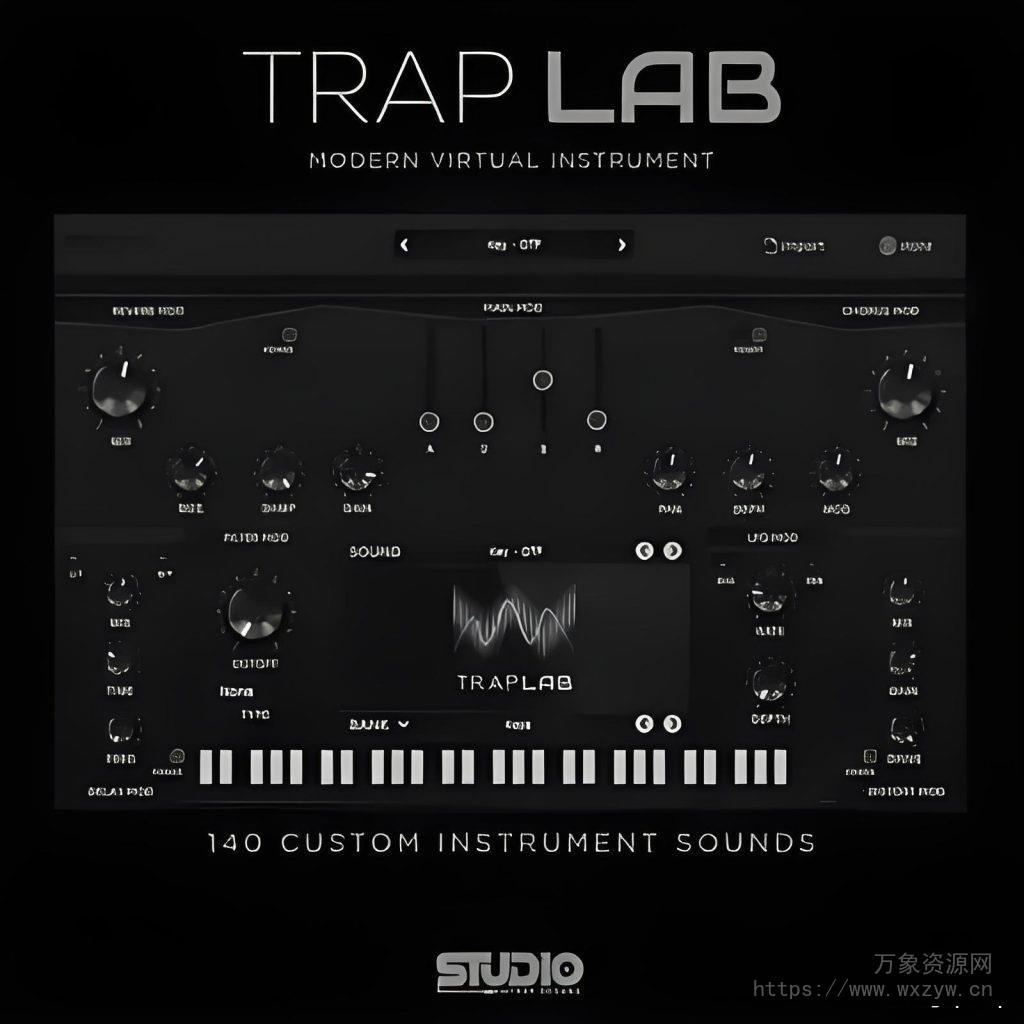 [综合乐器插件]Studio Trap Trap Lab v1.0.5 [WiN, MacOSX]（2.95Gb）