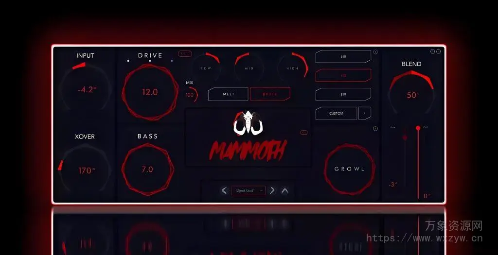 [低音处理插件]Aurora DSP Mammoth v1.6.0 [WiN, MacOSX]（38.4Mb）