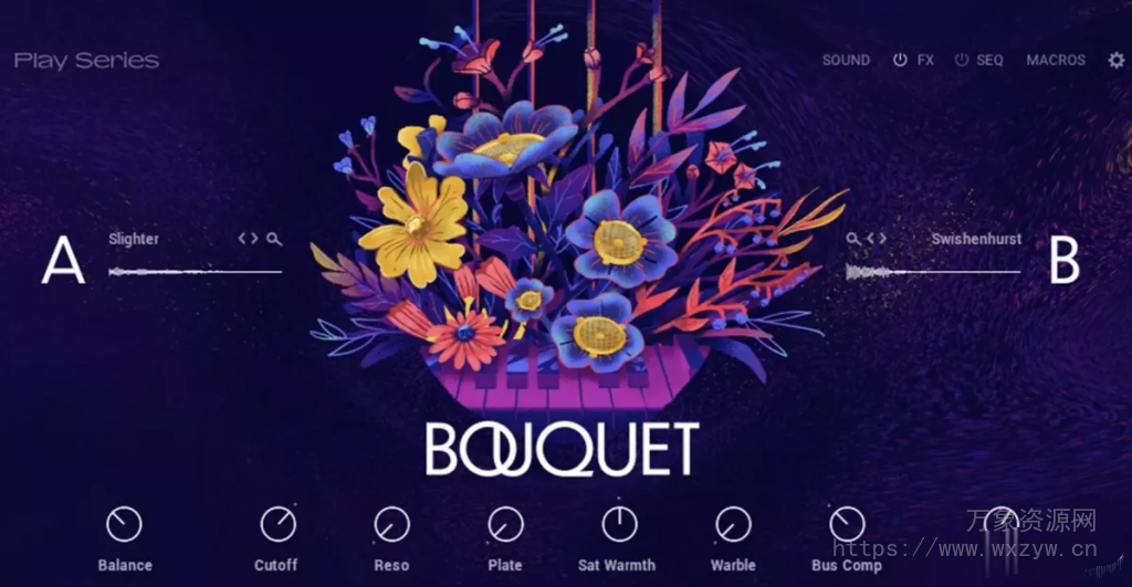 [R&B乐器音源]Native Instruments Play Series Bouquet v1.0.0 [KONTAKT]（1.22Gb）