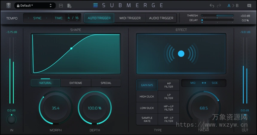 [智能自动侧链插件] Slate Digital Submerge v1.0.1-R2R [WiN]（20.5MB）