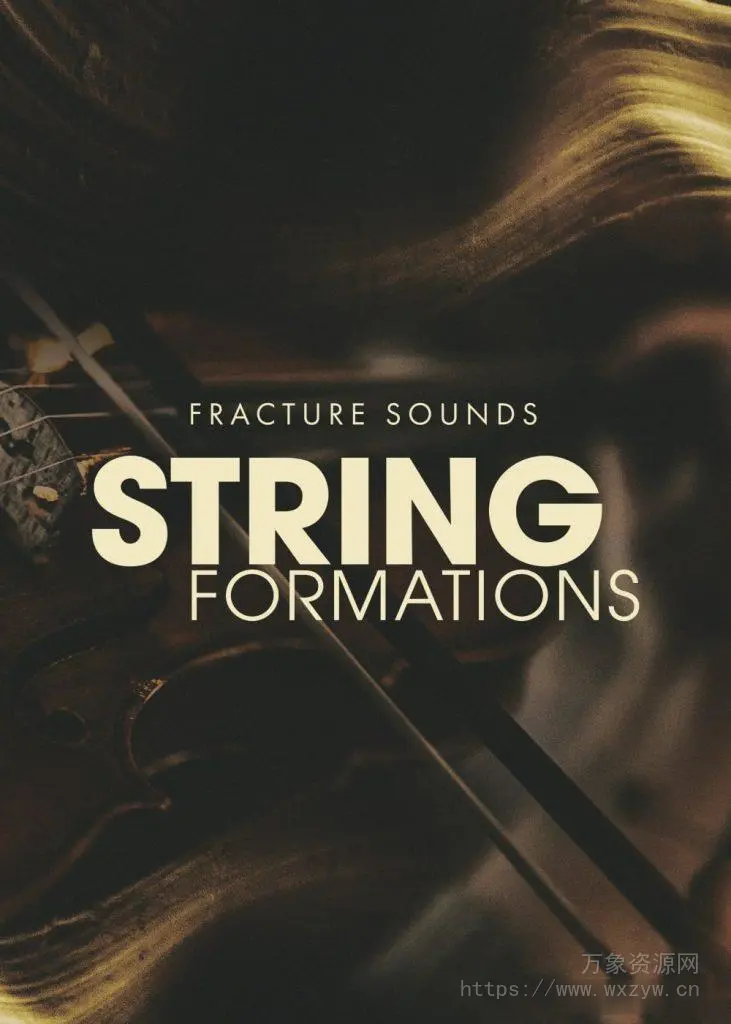 [传统弦乐合奏纹理音源]Fracture Sounds String Formations [KONTAKT]（12.88Gb）