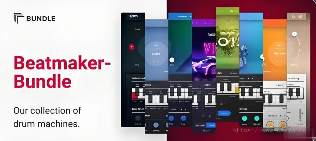 [14个嘻哈电子节奏鼓机插件合集]uJAM Beatmaker Bundle 2024-3 [WiN, MacOSX]（4.77GB）