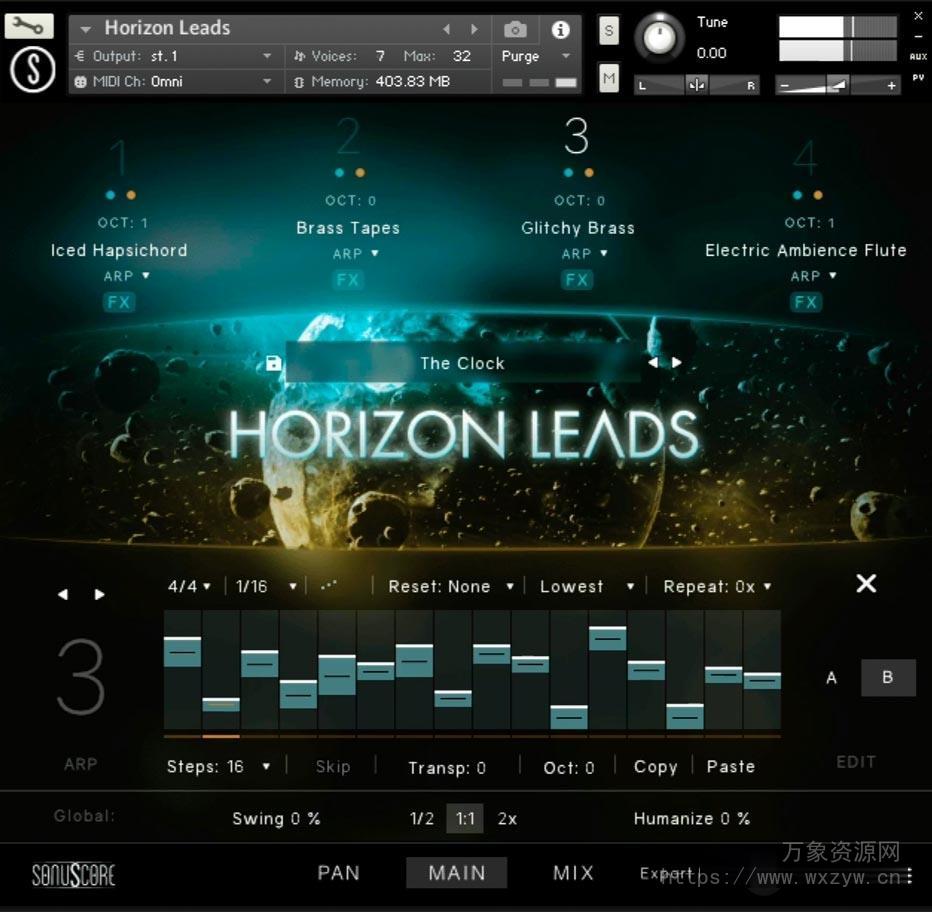 [影视合成器好莱坞配乐音源]Sonuscore Horizon Leads [KONTAKT]（1.8Gb）