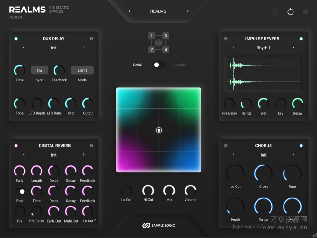 [多效果动态音频插件]Sample Logic Realms v1.0.2 [WiN]（327Mb）