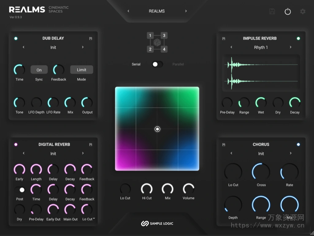 [多效果动态音频插件]Sample Logic Realms v1.0.2 [WiN]（327Mb）
