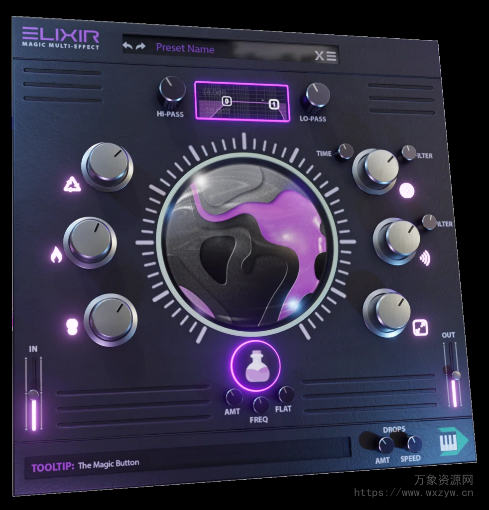 [Elixir多功能效果器]Midilatino Elixir Multi-Effect Plugin v1.0.0  [WiN, MacOSX]（292Mb）