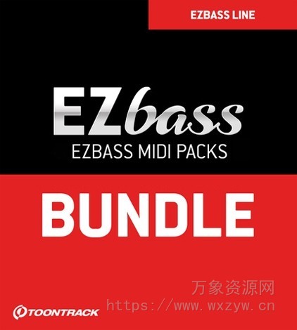 [虚拟贝斯拓展MIDI模版合集]Toontrack – EZbass MIDI Packs Bundle 06.15.2023 [WiN, MacOSX]（17Mb）