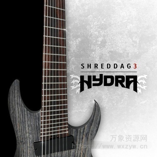 [8弦摇滚金属吉他音源]Impact Soundworks Shreddage 3.5 Hydra v2.0.3 [KONTAKT]（13.43Gb）