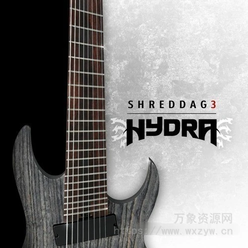 [8弦摇滚金属吉他音源]Impact Soundworks Shreddage 3.5 Hydra v2.0.3 [KONTAKT]（13.43Gb）