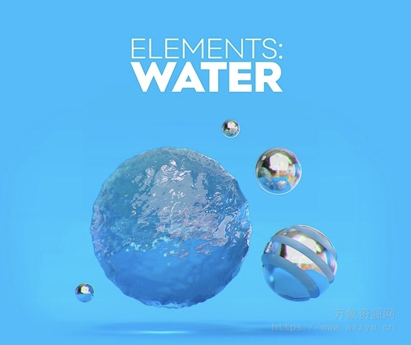 [水滴质感鼓组采样]Squadpack Elements Water Percussion Sample Pack [WAV]（338Mb）
