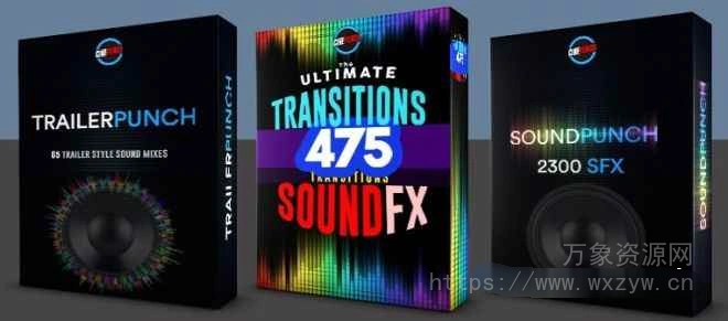 [影视预告过渡效果FX采样]SOUNDPUNCH Ultimate Suite [WAV]（1.65Gb）