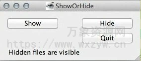 MAC打开显示隐藏文件的方法及开关工具：ShowOrHide 1.0