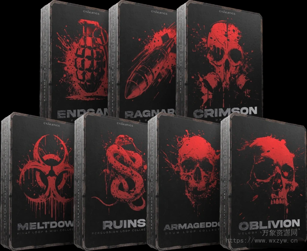 [Trap陷阱素材]Cymatics OBLIVION Launch Edition [WAV, MiDi]（1.73Gb）