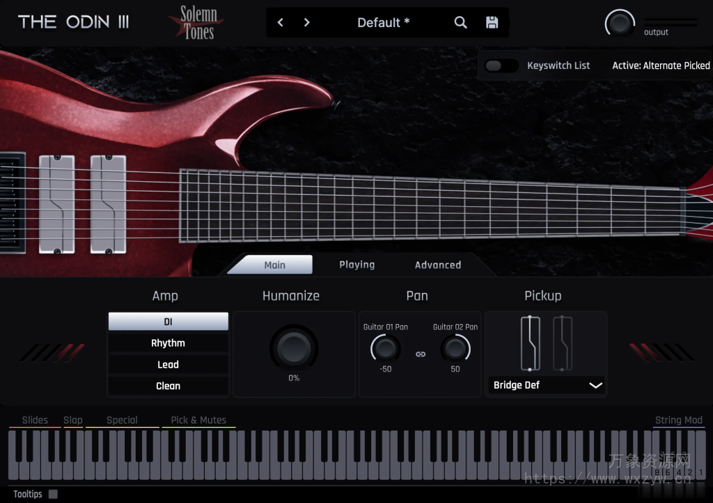 [最好的虚拟吉他]Solemn Tones Odin III v1.0 [WiN, MacOSX]（1.7GB+1.7GB）