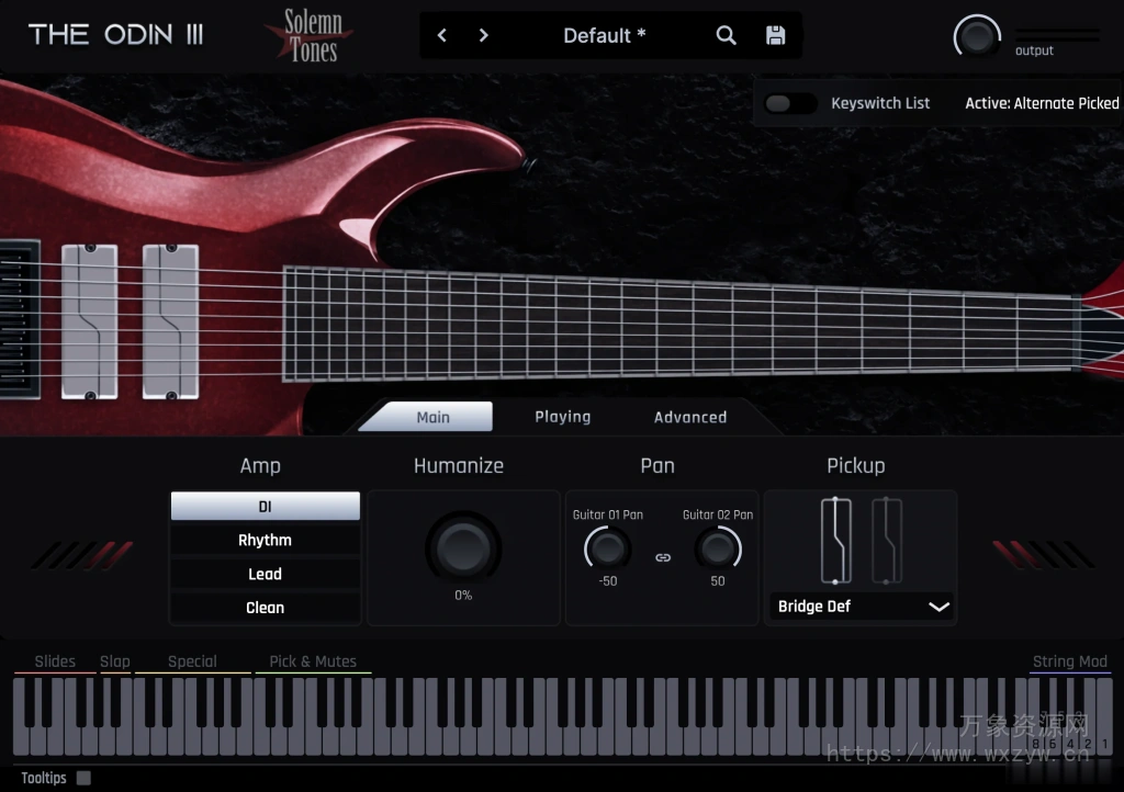 [最好的虚拟吉他]Solemn Tones Odin III v1.0 [WiN, MacOSX]（1.7GB+1.7GB）
