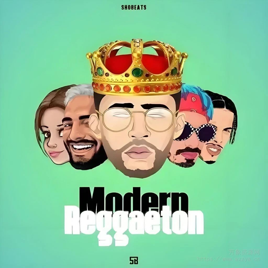 [雷鬼样本包]Shobeats Modern Reggaeton [WAV, MiDi]（92.15Mb）