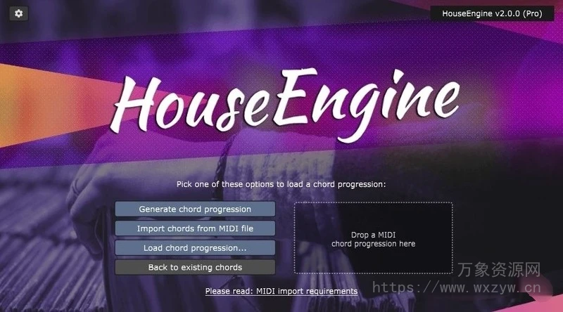 [MIDI和弦生成器插件] FeelYourSound HouseEngine Pro v2.0.0 Incl Keygen-R2R [WiN, MacOSX]（24.5MB+59.4MB）