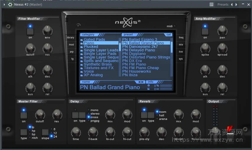 [合成器+全套扩展+皮肤+教程]reFX NEXUS 2.3.4/2.2.0 [WiN, MacOSX]（18Gb)