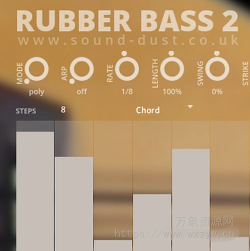 [尤克里里贝斯音源]Sound Dust Rubber Bass 2 [KONTAKT]（71MB）