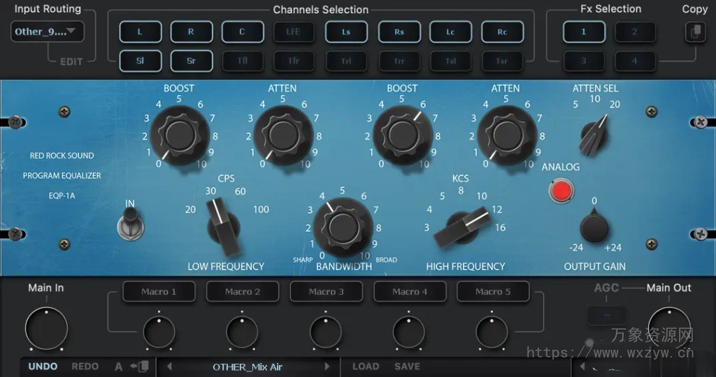 [自动均衡器插件]Red Rock Sound EQP-1A v2.0.2 [WiN]（117.43Mb）