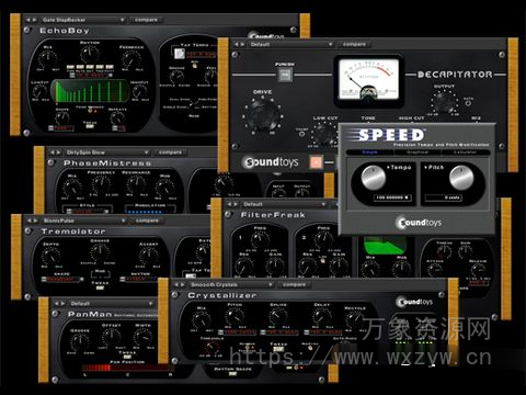 [效果器插件包]SoundToys Native Effects v4.1.1 [MacOSX]（389MB）