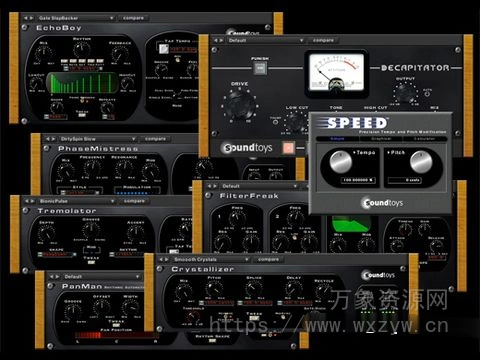 [效果器插件包]SoundToys Native Effects v4.1.1 [MacOSX]（389MB）