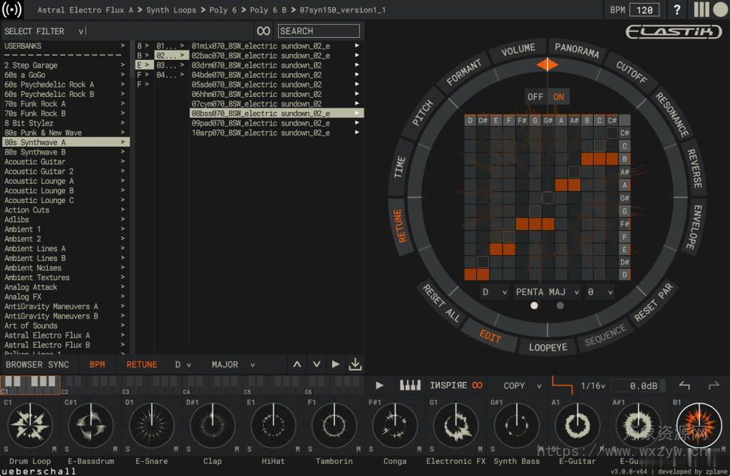 [Loops音源采样器]Ueberschall Elastik 3 v3.6.1 [WiN]（49.9Mb）