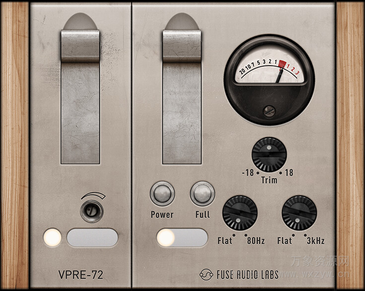 [复古电子管话放插件 ]Fuse Audio Labs VPRE-72 Vintage Tube Preamp v1.0.0 [WiN]（4Mb）