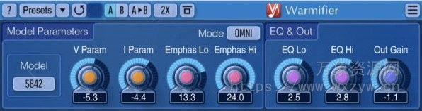 [模拟电子管插件]Voxengo Warmifier Tube Enhancer v2.8 [WiN]（5Mb）