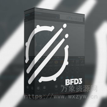 [BFD3暴风鼓原厂音色库]inMusic Brands BFD3 Core Library（37.9Gb）