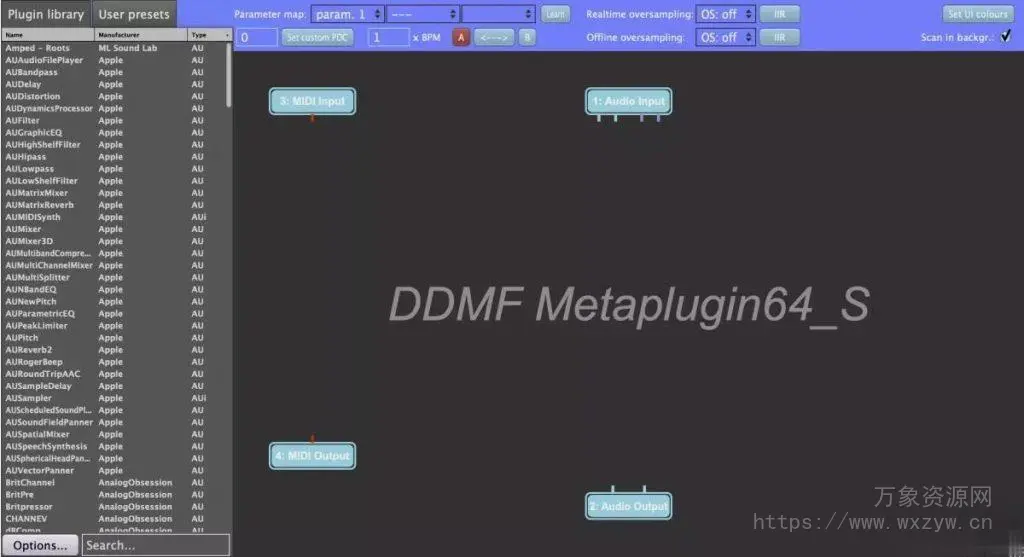 [插件桥工具]DDMF Metaplugin v3.9.71 [MacOSX]（40Mb）