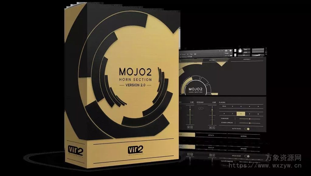 [流行放克爵士管弦铜管音源]Vir2 MOJO 2: Horn Section v2.0 [KONTAKT]（66.59Gb）